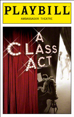 A Class Act playbill