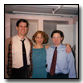 Dennis Ryan, Randy Graff and Andy Taylor backstage at Moon Over Buffalo