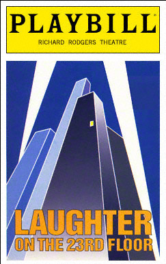 Laughter on the 23rd Floor playbill